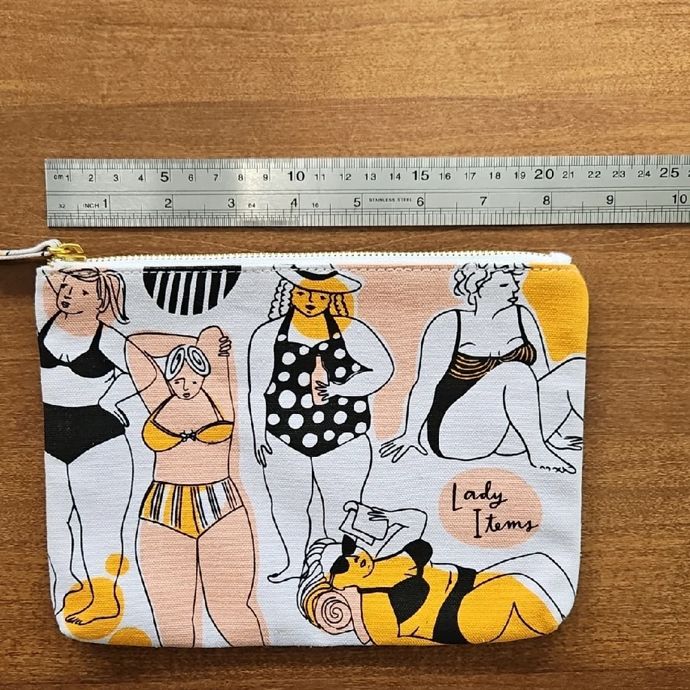 Emily McDowell “Lady Items” Zippered Pouch